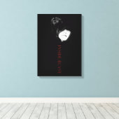 INSIDE BEAST CANVAS AFDRUK (Insitu (Houten vloer))