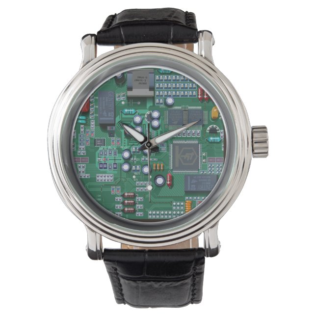 Inside computer digitaal horloge (Voorkant)