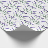 Inside Lavender Wrapping Cadeaupapier (Hoek)