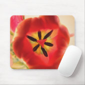 Inside Light Tulip Art Mousepad Muismat (Met muis)