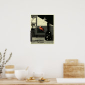 Inside Llweyn Davis Poster (Keuken)