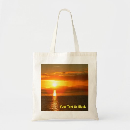 Inside Passage Sunset Tote Bag (Voorkant)