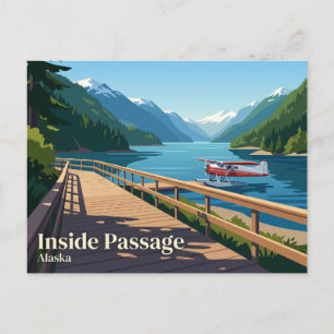 Inside Passage USA Briefkaart