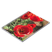 Inside Red Tulips Notitieboek (Linkerzijde)