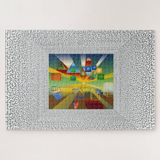 Inside the Box Jigsaw Puzzle Legpuzzel (Horizontaal)