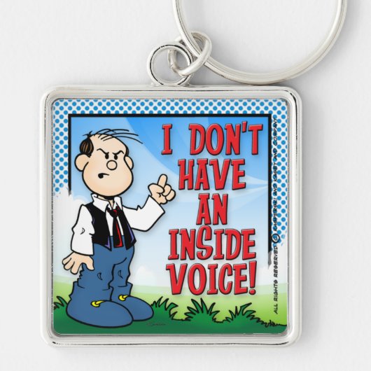 Inside Voice Sleutelhanger (Voorkant)
