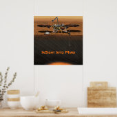 InSight Mars Lander Missie Poster (Keuken)