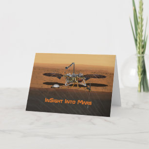 InSight Mars Lander Mission Kaart