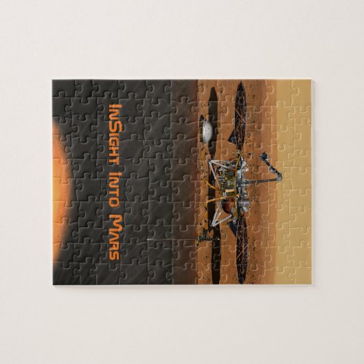 InSight Mars Lander Mission Legpuzzel (Horizontaal)