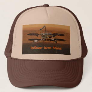 InSight Mars Lander Mission Trucker Pet
