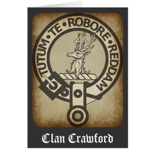Insigne Antique du Crawford Crest (Devant)