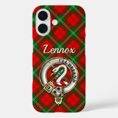 Insigne Clan Lennox & iPhone Tartan / coque ipad (Verso)
