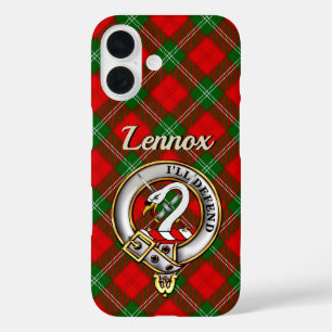 Insigne Clan Lennox & iPhone Tartan / coque ipad