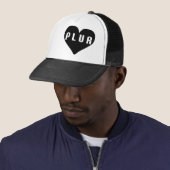 Insigne de casquette de camionneur de PLUR (En situation)