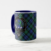 Insigne de clan Arbuthnott Combo 15oz Mug (Devant gauche)
