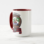 Insigne de clan Fraser Combo 15oz Mug (Devant gauche)