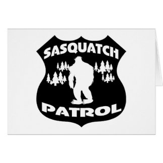 Insigne de forêt de patrouille de Sasquatch