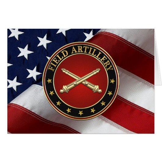 Insigne de la Direction de l'artillerie de campagn (Devant horizontal)