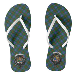 Insigne de nouveau clan et tartan tongs