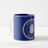 Insigne de police Bouclier universel Mug (Devant gauche)