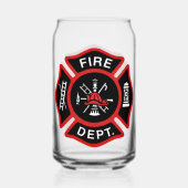 Insigne de pompier du Service des incendies rouges (Verso)