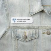 Insignes de nom de l'infirmière diplômée Badge Log (En situation)