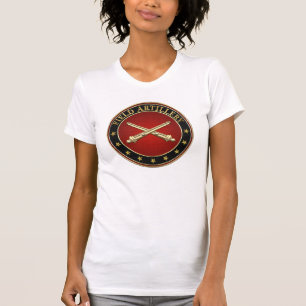 Insignes van de Field Artillery Branch T-shirt