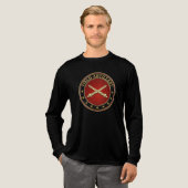 Insignes van de Field Artillery Branch Tri-Blend Shirt (Voorkant)