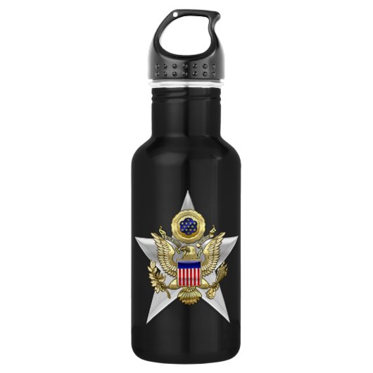 Insignes van de generale staf waterfles  (Voorkant)