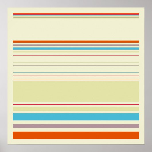 Insluiting - Abstract afbeelding #042 Poster (Voorkant)