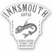 Insmouth Seafood Deep zee Fish Viperfish Sticker (Voorkant)