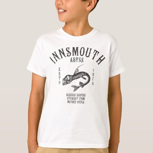 Insmouth Seafood Deep zee Fish Viperfish T-shirt (Voorkant)