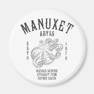 Insmouth Seafood Deep zee Squid Octopus Magneet