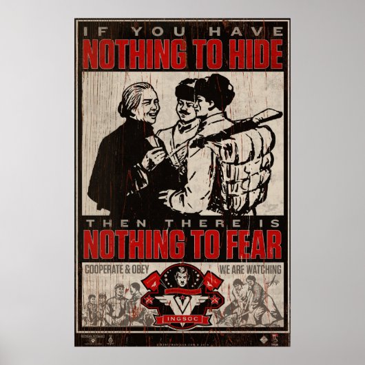 INSOC 1984 Propagande Impression (Devant)