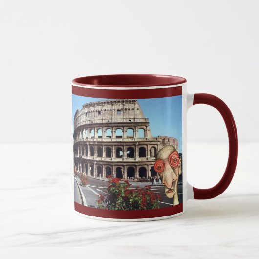 Insomniac bezoekt Rome Colisseum Mok (Rechts)