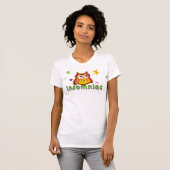 Insomniac Owl Dames Tee Shirt (Voorkant volledig)