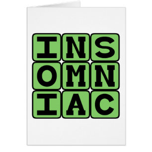 Insomniaque, Problème de sommeil