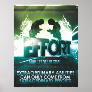 INSPANNING - MOTIVATIE POSTER