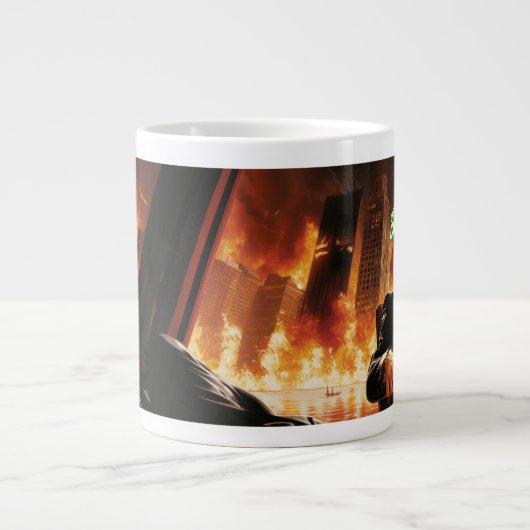 Inspecteur Café Géant Mug de café (Devant)