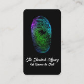 Inspecteur / Carte de visite de sécurité (Devant)