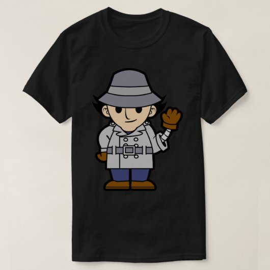 Inspecteur Gadget Chibi T-shirt (Design voorkant)