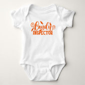 Inspecteur Halloween Snoep Romper (Voorkant)