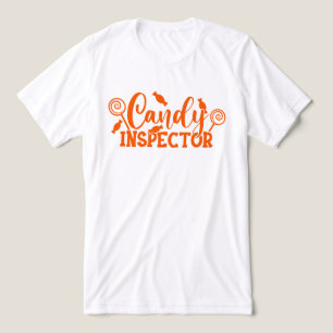 Inspecteur Halloween Snoep Tri-Blend Shirt