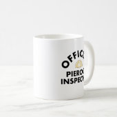 Inspecteur officiel de Pierogi Coffee Mug (Devant droit)