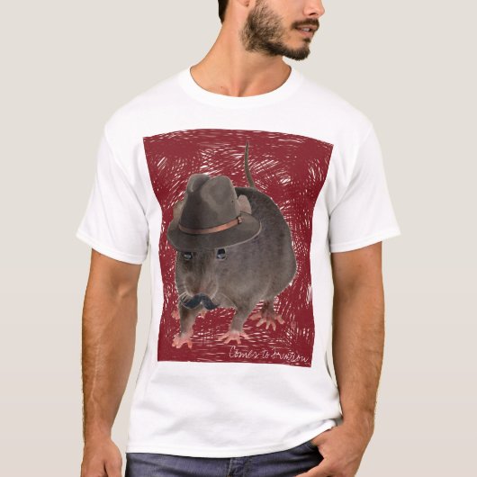 Inspecteur Rat T-shirt (Voorkant)