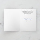 Inspecteurs de police drôle carte d'anniversaire (Intérieur)