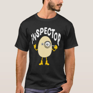 Inspector Egghead Tekst T-shirt