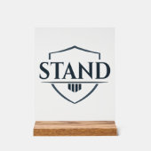 Inspirant chrétien “STAND” en gras (Recto)