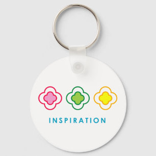 Inspiratie (Bloemen) Sleutelhanger