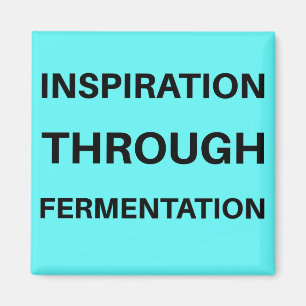 Inspiratie door fermentatie magneet